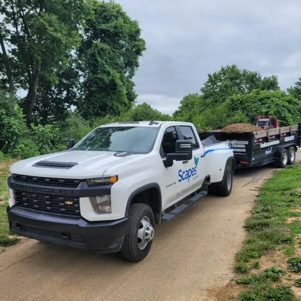 Truck Hauling Chips