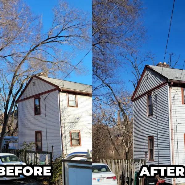 Before and After Roof